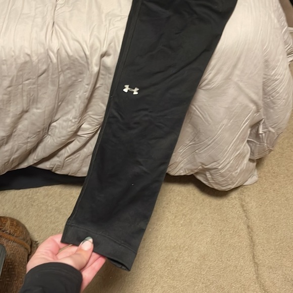 Womens Under Armour Cold Gear Compression Leggings - Picture 3 of 5